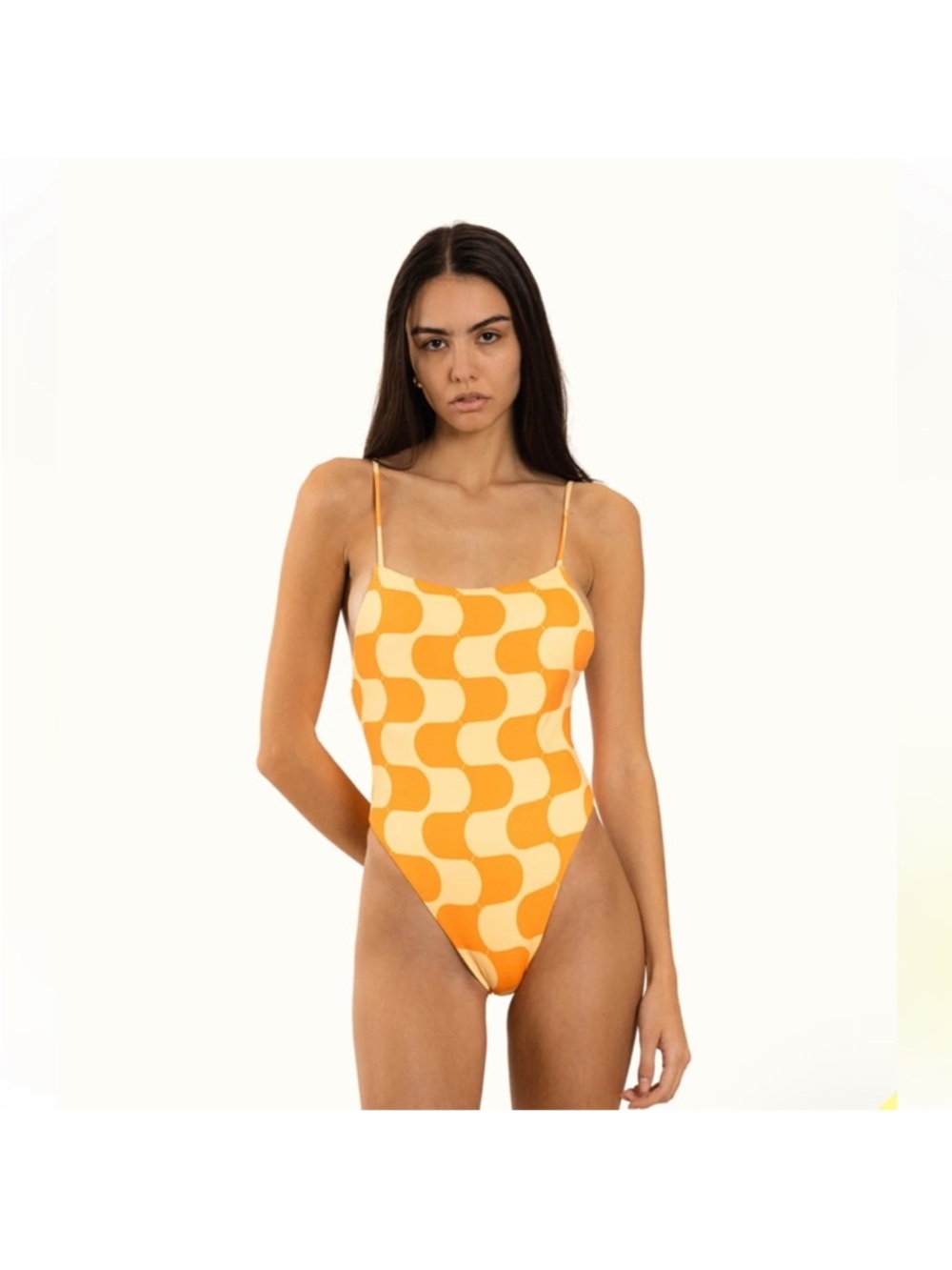 Duvin Golden Hour One Piece Swimsuit size small